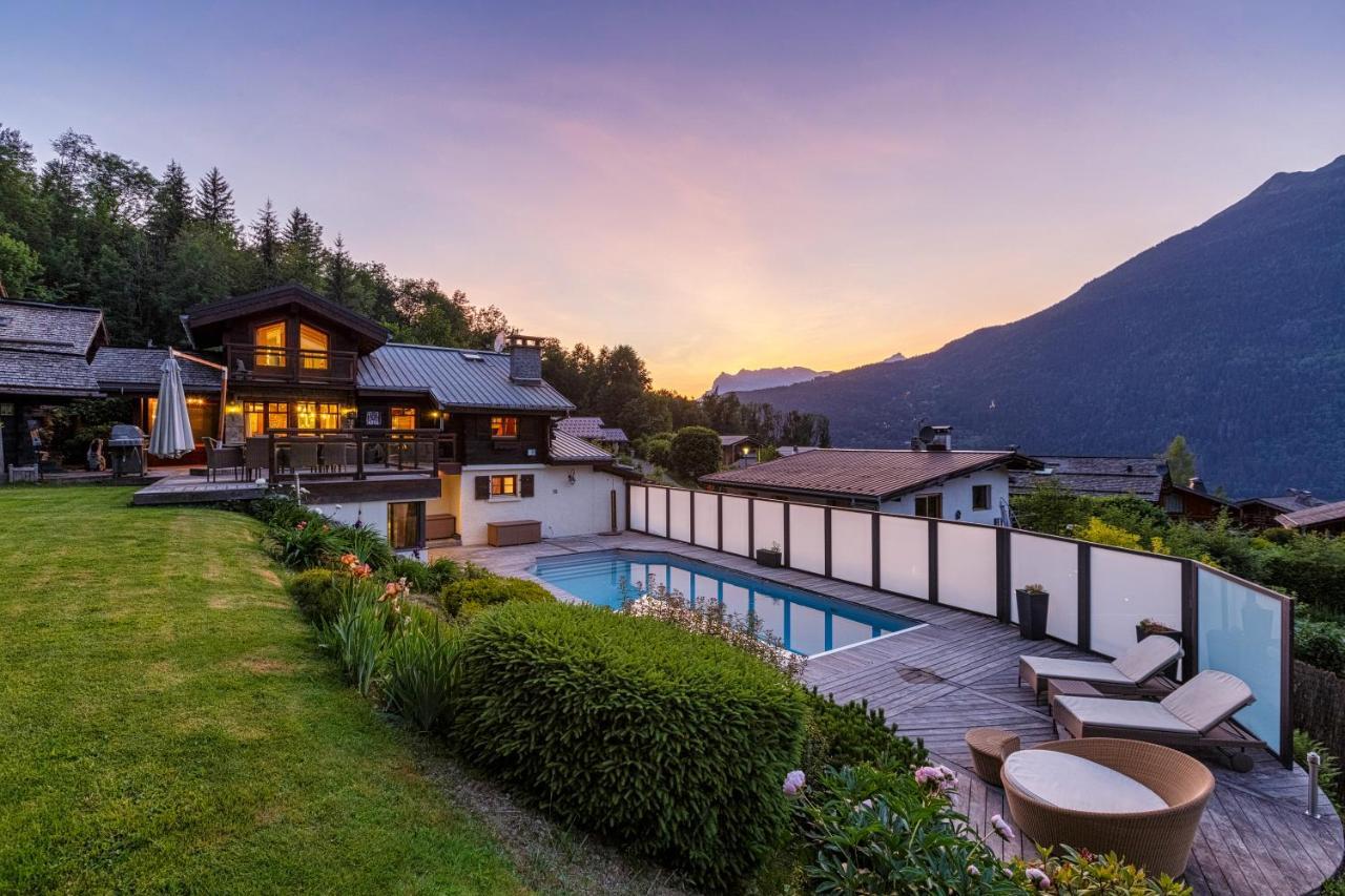 Chalet Galadhrim Chamonix Mont Blanc Valley 莱苏什 外观 照片