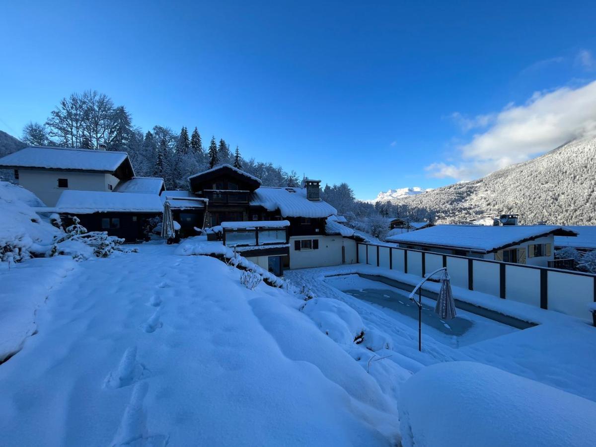 Chalet Galadhrim Chamonix Mont Blanc Valley 莱苏什 外观 照片