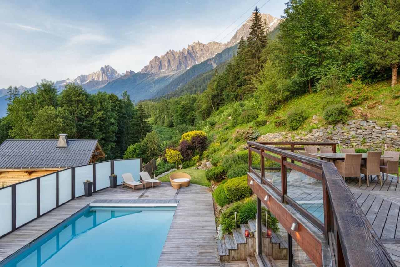 Chalet Galadhrim Chamonix Mont Blanc Valley 莱苏什 外观 照片