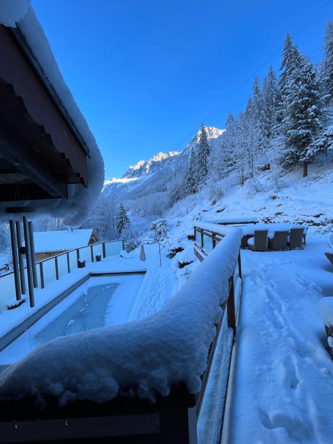 Chalet Galadhrim Chamonix Mont Blanc Valley 莱苏什 外观 照片