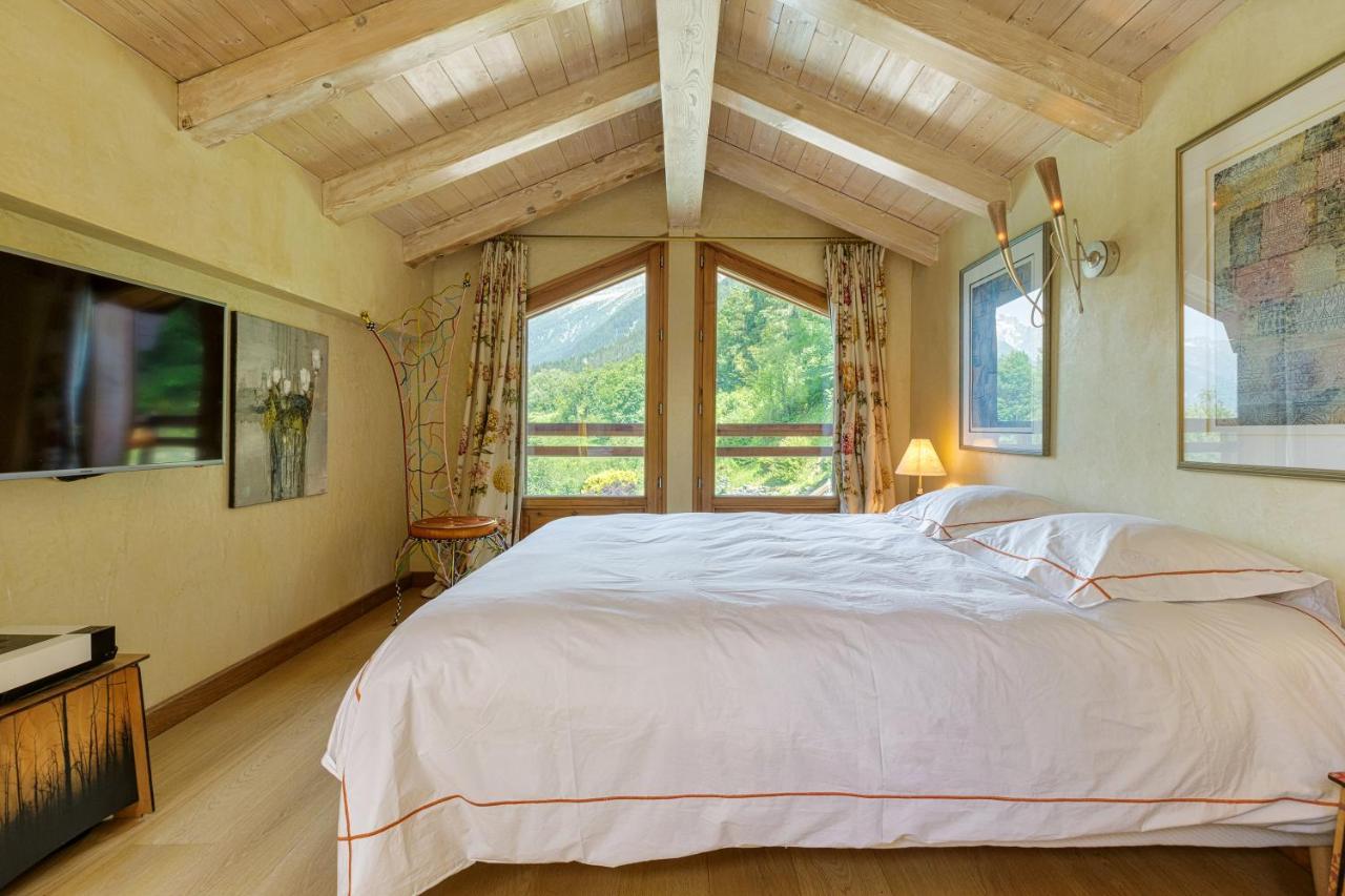 Chalet Galadhrim Chamonix Mont Blanc Valley 莱苏什 外观 照片