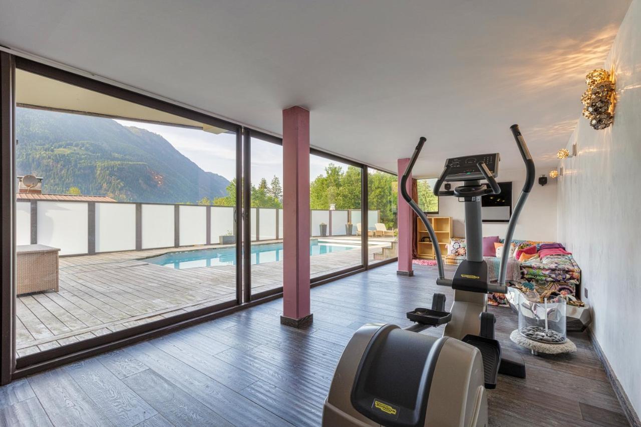 Chalet Galadhrim Chamonix Mont Blanc Valley 莱苏什 外观 照片