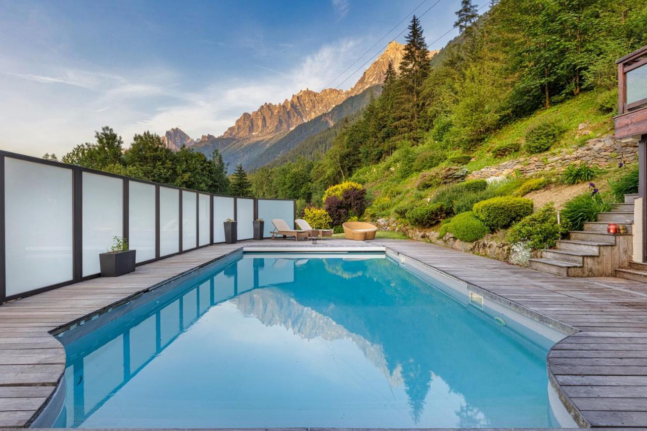 Chalet Galadhrim Chamonix Mont Blanc Valley 莱苏什 外观 照片