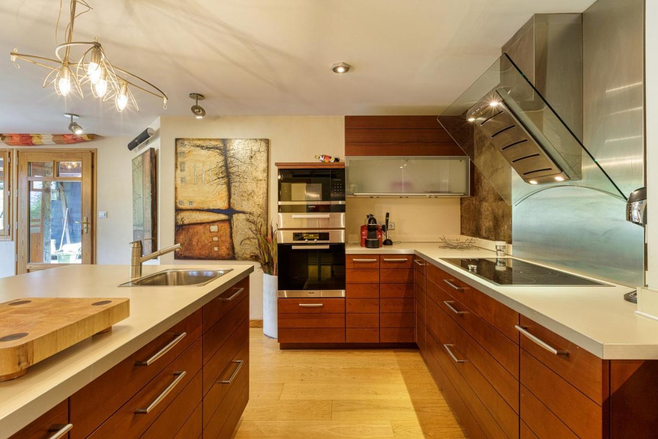 Chalet Galadhrim Chamonix Mont Blanc Valley 莱苏什 外观 照片
